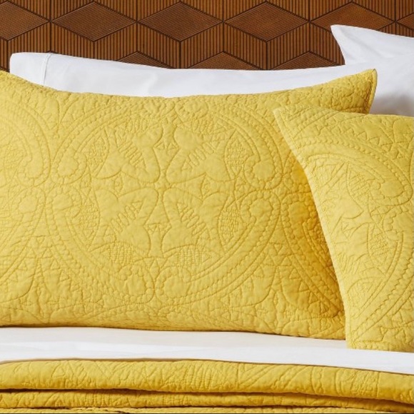 Opalhouse Bedding New Opalhouse Medallion Saffron Pillow Sham King